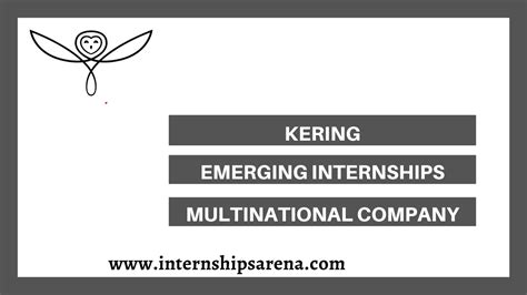 kering group internship.